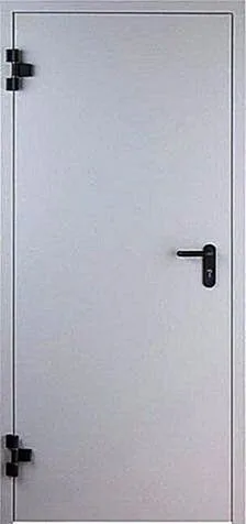 Противопожарная дверь Celsium-90-5 (Противопожарная нитроэмаль) - внешняя сторона
