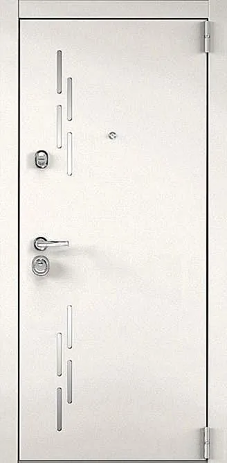 Входная дверь Appolo-36 (Порошковое напыление / МДФ Шпон) - внешняя сторона